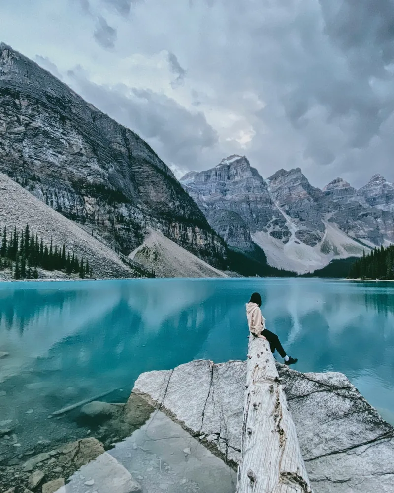 Moraine Lake in Banff National Park, Canada